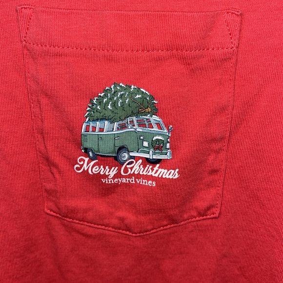 Vineyard Vines Christmas van Christmas tree long sleeve t-shirt size XL - Picture 3 of 8
